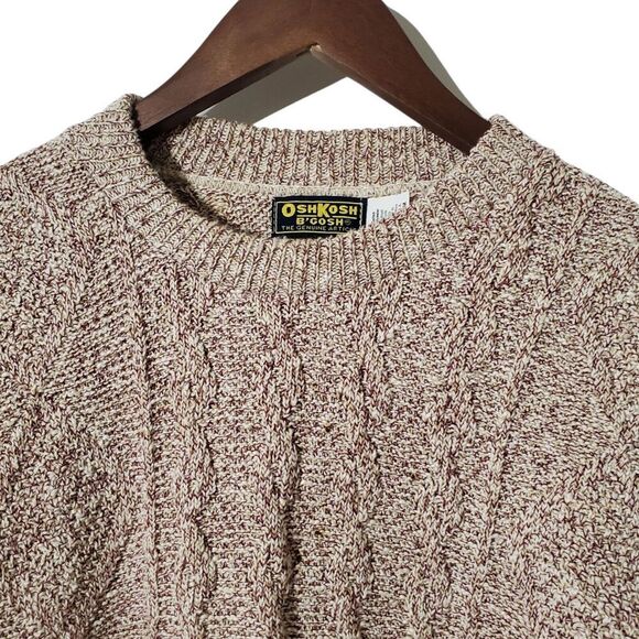 OshKosh B'gosh Men's Crewneck Sweater - Brown - Picture 3 of 8